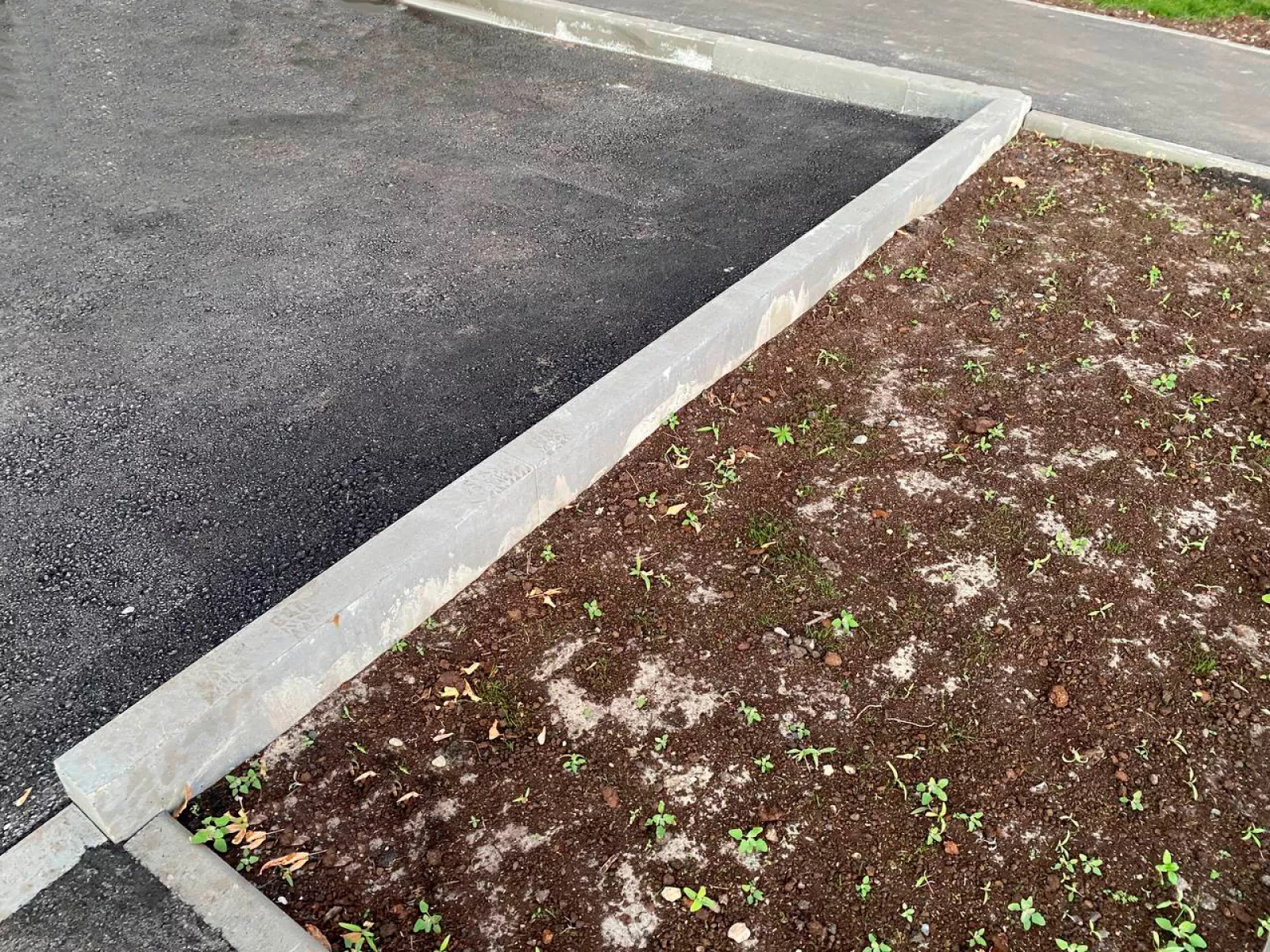 Асфальтирование и установка бордюрного камня — фото 4